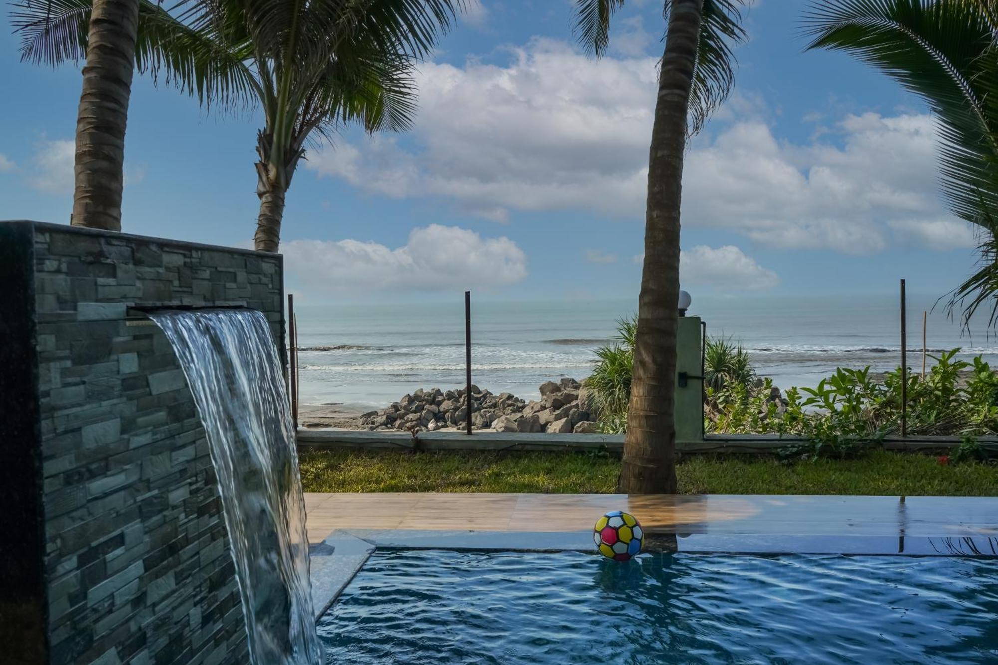 En Ocean Infinity Pool Villa Overlooking Sea ,Beach Touch آليباغ المظهر الخارجي الصورة