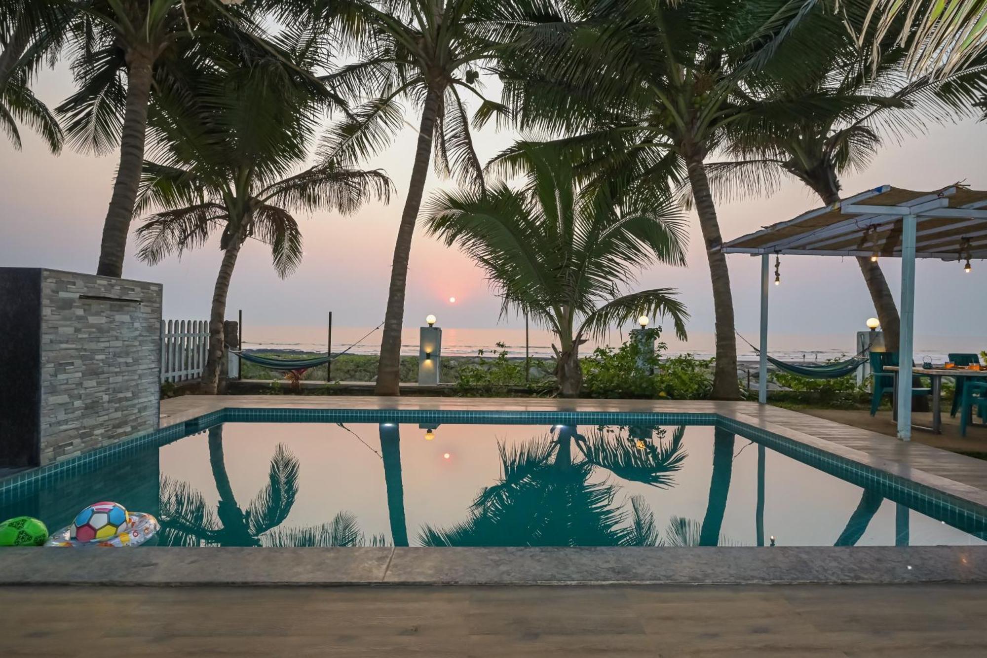 En Ocean Infinity Pool Villa Overlooking Sea ,Beach Touch آليباغ المظهر الخارجي الصورة