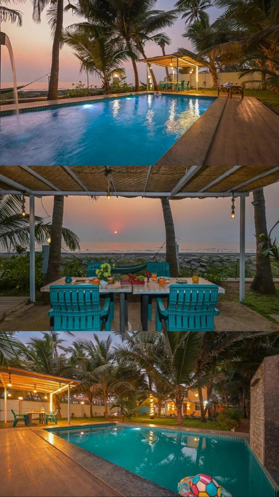 En Ocean Infinity Pool Villa Overlooking Sea ,Beach Touch آليباغ المظهر الخارجي الصورة