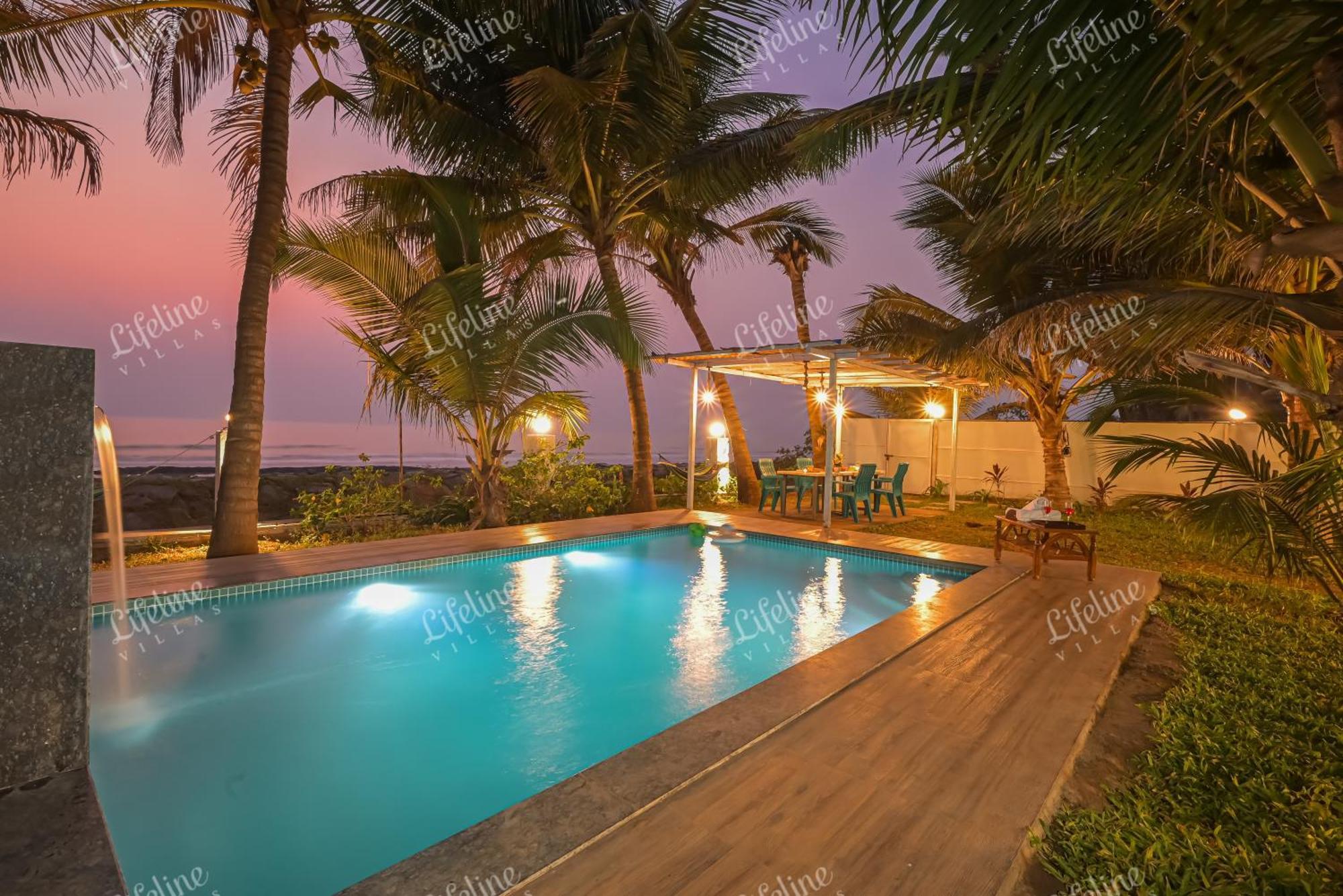 En Ocean Infinity Pool Villa Overlooking Sea ,Beach Touch آليباغ المظهر الخارجي الصورة